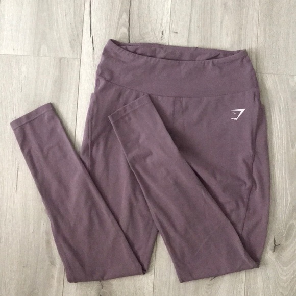 Gymshark Pants - Gymshark Aspire Leggings - Purple Wash